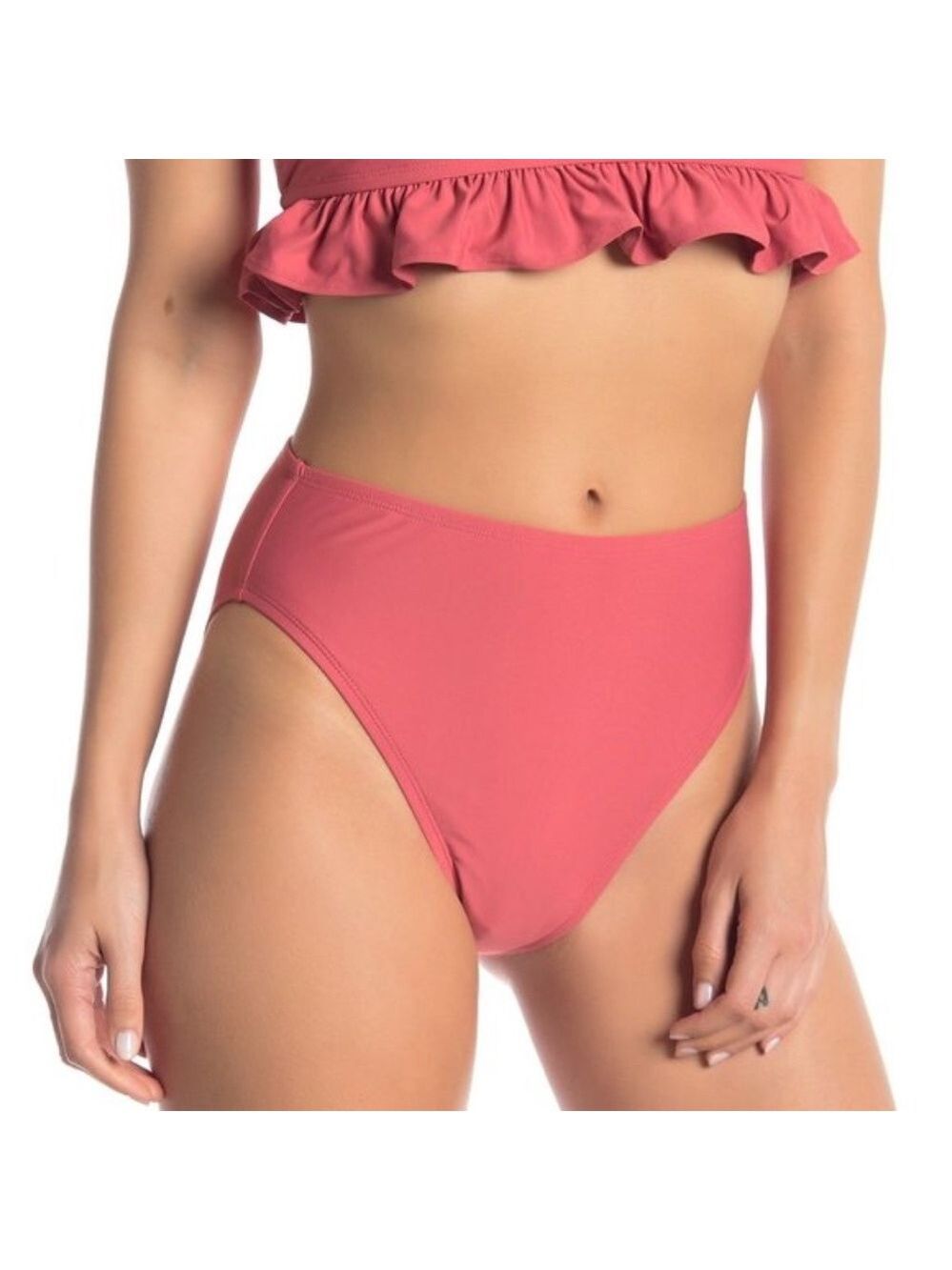 Free Press Cici High-Cut Bikini Bottoms